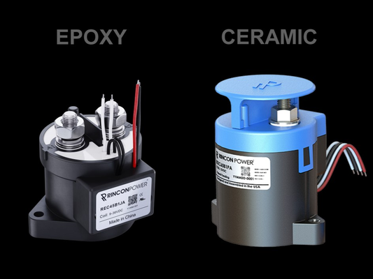 Epoxy vs Ceramic DC Contactors